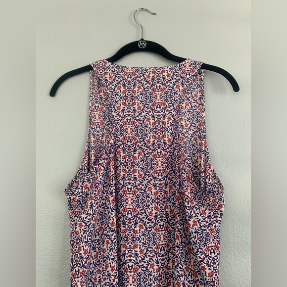 Loft sleeveless racerback patterned tank - Picture 2 of 4